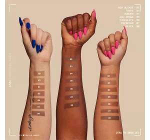 NYX PROFESSIONAL MAKEUP ZERO TO BROW ГЕЛЬ ДЛЯ БРОВЕЙ 07 ESPRESSO 2МЛ