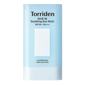 Torriden Dive In Soothing Sun Stick заспокійливий крем для обличчя з сонцезахисним фільтром у вигляді стіка SPF50+ PA++++,з 19 г