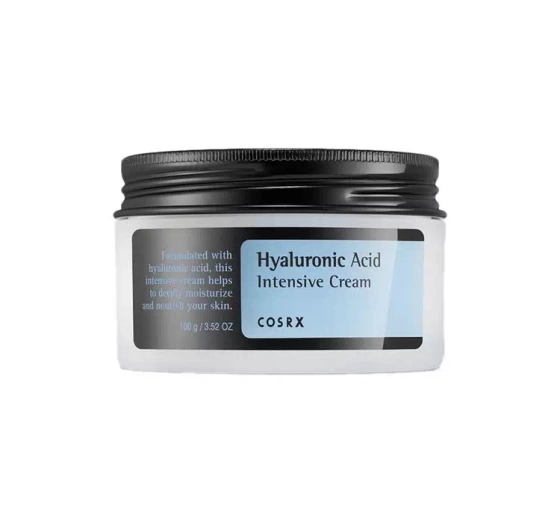 COSRX HYALURONIC ACID INTENSIVE CREAM КРЕМ ДЛЯ НОРМАЛЬНОЇ СУХОЇ І ЧУТЛИВОЇ ШКІРИ ОБЛИЧЧЯ 100Г