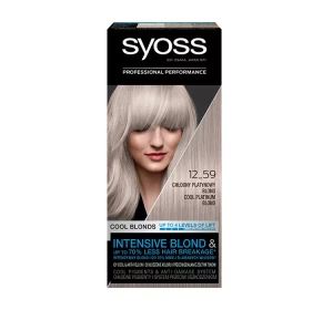 SYOSS PERMANENT COLORATION СТОЙКАЯ КРАСКА 12_59 ХОЛОДНЫЙ ПЛАТИНОВЫЙ БЛОНД