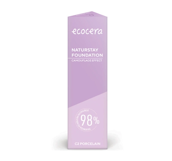 ECOCERA NATURSTAY CAMOUFLAGE EFFECT ТОНАЛЬНИЙ ЗАСІБ ДЛЯ ОБЛИЧЧЯ C2 PORCELAIN 30МЛ
