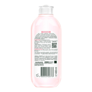 GARNIER SKIN NATURALS МІЦЕЛЯРНИЙ ЗАСІБ З ТРОЯНДОВОЮ ВОДОЮ 400МЛ