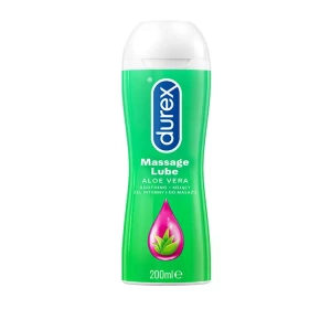 DUREX 2в1 ІНТИМНИЙ ГЕЛЬ ДЛЯ МАСАЖУ ALOE VERA 200МЛ