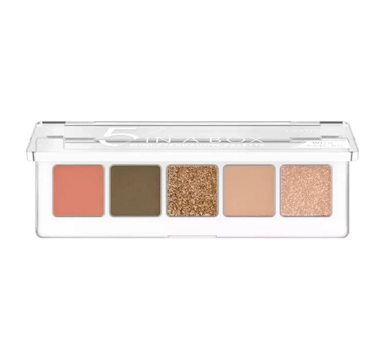 CATRICE 5 IN A BOX МІНІ ПАЛЕТКА ТЕНЕЙ 070 ELEGANT KHAKI LOOK 4Г