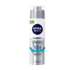 NIVEA MEN SENSITIVE ГЕЛЬ ДЛЯ ГОЛІННЯ З-Х ДЕННОЇ ЩЕТИНИ 200МЛ