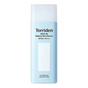 Torriden Dive In Watery Fit Sun Serum зволожуюча легке сироватка для обличчя з фільтром SPF50+ PA++++ 50 мл