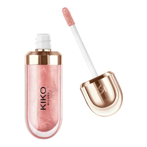 KIKO Milano 3D Hydra Lipgloss — блиск для губ, що збільшує губи, 43 Timeless Rose, 6,5 мл