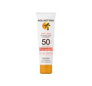 KOLASTYNA СОЛНЦЕЗАЩИТНЫЙ КРЕМ ДЛЯ ЛИЦА ANTI-AGING SPF50 50МЛ