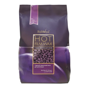 ITALWAX HOT FILM WAX ВОСК ДЛЯ ДЕПИЛЯЦИИ В ГРАНУЛАХ PLUM 1000Г