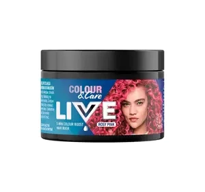 SCHWARZKOPF LIVE COLOUR & CARE ТОНИРУЮЩАЯ МАСКА ДЛЯ ВОЛОС PINK 150МЛ