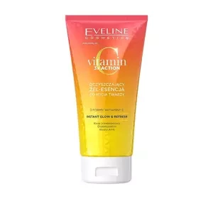 EVELINE VITAMIN C 3X ACTION ОЧИЩАЮЧИЙ ГЕЛЬ ДЛЯ ВМИВАННЯ ОБЛИЧЧЯ 150МЛ