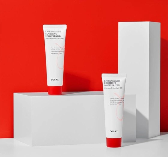 COSRX AC Collection Lightweight Soothing Moisturizer легкий увлажняющий крем для кожи склонной к акне 80 мл