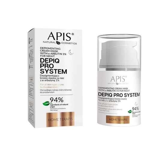 APIS PROFESSIONAL DEPIQ PRO SYSTEM КРЕМ-МАСКА ДЛЯ ЛИЦА ПРОТИВ ПИГМЕНТАЦИИ НА НОЧЬ 50МЛ