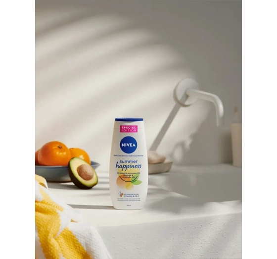 NIVEA кремовий гель для душу Summer Happiness 250мл