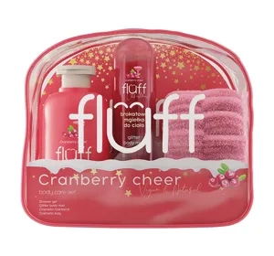 Fluff Cranberry Cheer подарунковий набір для догляду за обличчям