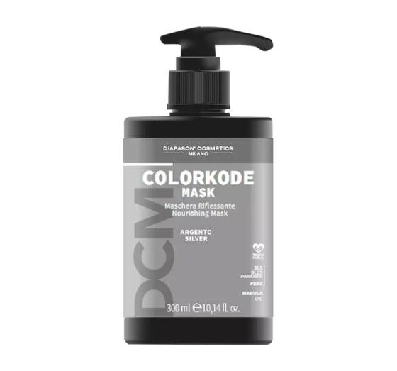 DIAPASON COSMETICS MILANO COLOURCODE ТОНУЮЧА МАСКА ДЛЯ ВОЛОССЯ SILVER  300МЛ