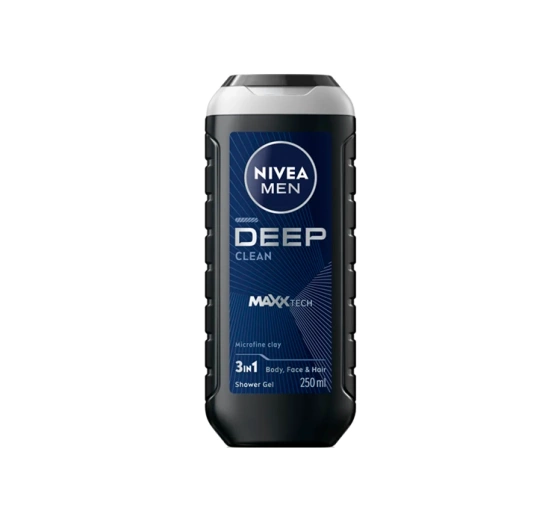 NIVEA MEN DEEP ГЕЛЬ ДЛЯ ДУШУ З АКТИВОВАНИМ ВУГІЛЛЯМ 250МЛ