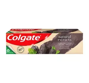 COLGATE NATURAL EXTRACTS CHARCOAL & MINT ЗУБНА ПАСТА 75МЛ
