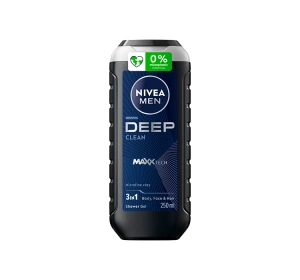 NIVEA MEN DEEP ГЕЛЬ ДЛЯ ДУШУ З АКТИВОВАНИМ ВУГІЛЛЯМ 250МЛ