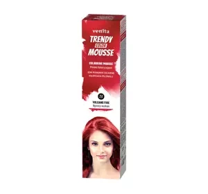 VENITA TRENDY COLOR MOUSSE ТОНИРУЮЩАЯ ПЕНКА 31 VOLCANO FIRE 75МЛ