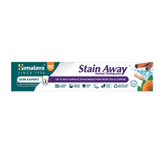 HIMALAYA STAIN-AWAY TOOTHPASTE ЗУБНА ПАСТА ПРОТИ ПІГМЕНТАЦІЇ 75МЛ