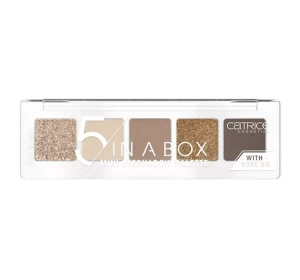 CATRICE 5 IN A BOX МІНІ ПАЛЕТКА ТЕНЕЙ 010 GOLDEN NUDE LOOK 4Г