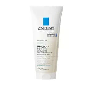 LA ROCHE POSAY EFFACLAR H ISO-BIOME ЗАСПОКІЙЛИВИЙ КРЕМ ДЛЯ ВМИВАННЯ ОБЛИЧЧЯ 200МЛ