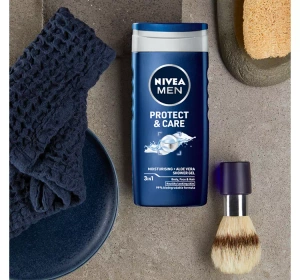 NIVEA MEN PROTECT CARE ГЕЛЬ ДЛЯ ТЕЛА, ЛИЦА И ВОЛОС 250МЛ
