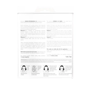 L'BIOTICA ТКАНИННА МАСКА ВІТАМІННА C+E 23МЛ