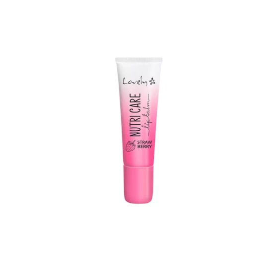 LOVELY NUTRICARE БАЛЬЗАМ ДЛЯ ГУБ STRAWBERRY 8МЛ