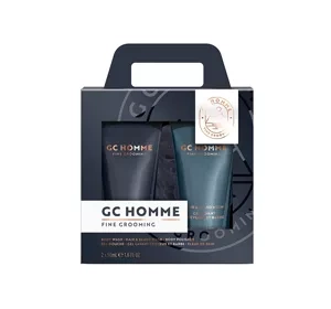 Grace Cole Cg Homme Fine Grooming набір косметики: гель для душу + гель для волосся та бороди + мочалка