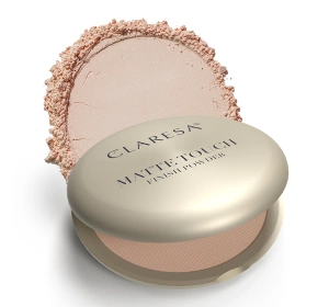 Claresa Matte Touch Finish Powder матуюча пресована пудра 01 10 г