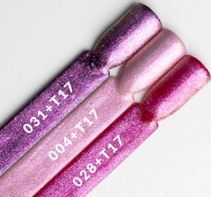 SEMILAC TOP NO WIPE ТОП ДЛЯ ГЕЛЬ-ЛАКА T17 SPRARKLIG PINK 7МЛ