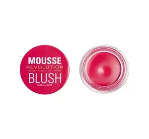 MAKEUP REVOLUTION MOUSSE КРЕМОВЫЕ РУМЯНА ДЛЯ ЩЕК JUICY FUCHSIA PINK 6Г