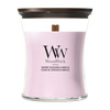Woodwick Small Jar Candle ароматична свічка Cherry Blossom & Vanilla 85 г