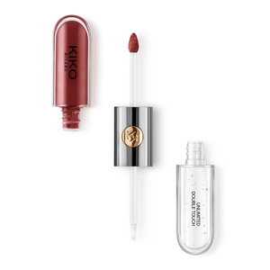   KIKO Milano Unlimited Double Touch двоетапна рідка помада 105 Scarlet Red 2x3мл