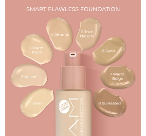 NAM SMART FLAWLESS FOUNDATION ТОНАЛЬНЫЙ КРЕМ 01N SWAN 30МЛ