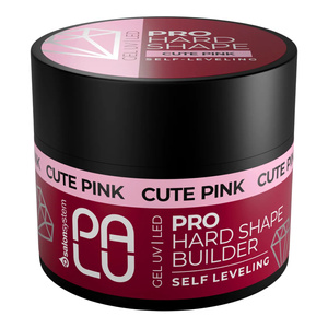 PALU PRO Hard Shape гель для нарощування нігтів UV/LED Cute Pink 45 г