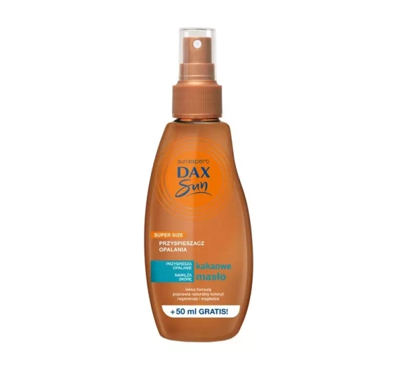 DAX SUN SPRAY УСКОРИТЕЛЬ ЗАГАРА С КАКАО-МАСЛО 200МЛ