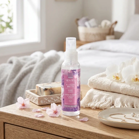 Avon Senses спрей для тіла Blossom Breeze 100 мл