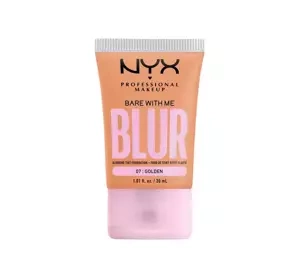 NYX PROFESSIONAL BARE WITH ME BLUR TINT FOUNDATION ОСВІТЛЮЮЧИЙ ТОНАЛЬНИЙ КРЕМ 07 GOLDEN 30МЛ