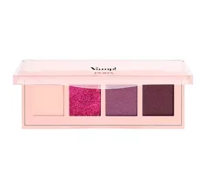 PUPA MILANO VAMP! ПАЛЕТКА ТЕНЕЙ ДЛЯ ВЕК 004 VIBRANT PLUM 5,2Г