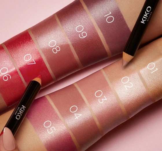 KIKO Milano Smart Fusion кремова помада-олівець 03 Golden Coral 1,6г