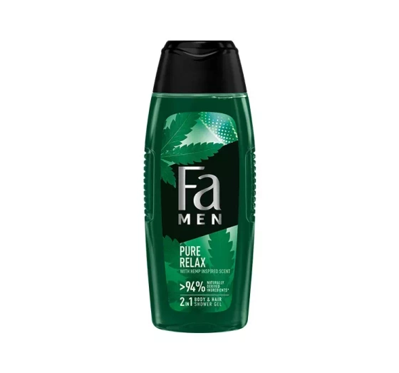 FA MEN PURE RELAX ГЕЛЬ ДЛЯ ДУШУ 2В1 ДЛЯ ТІЛА ТА ВОЛОССЯ 400МЛ