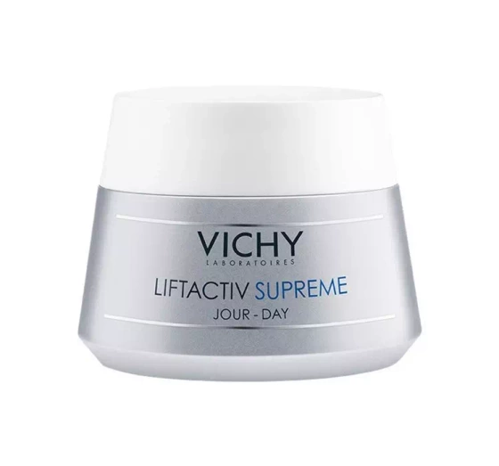 Нажмите на картинку, чтобы ее увеличить VICHY LIFTACTIV SUPREME КРЕМ ПРОТИВ МОРЩИН ДЛЯ УКРЕПЛЕНИЯ СУХОЙ КОЖИ 50МЛ