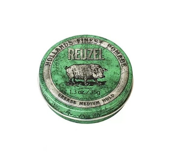 REUZEL GREEN GREASE MEDIUM HOLD ПОМАДА ДЛЯ ВОЛОССЯ 35Г