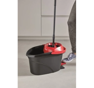 Vileda Ultramax Turbo XL 2in1 Microfibre набор вращающейся швабры с ведром