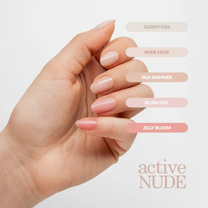 Claresa Active Nude класичний лак для нігтів Nude Muse, 9,5 мл
