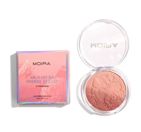 MOIRA SIGNATURE РУМЯНА ДЛЯ ЩЕК ОМБРЕ 02 TENDER ROSE 9Г