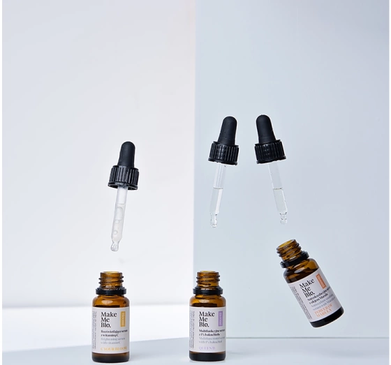 MAKE ME BIO BLOOMI QUEEN B БАГАТОФУНКЦІОНАЛЬНА СИРОВАТКА З БАКУЧІОЛОМ 1% 15МЛ